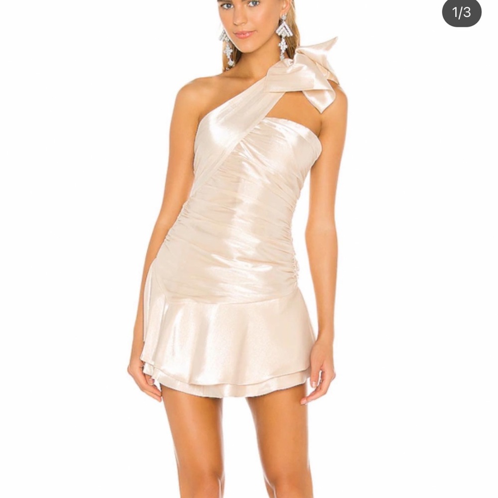 ISO NBD Ella Mini Dress Champagne in xs/s